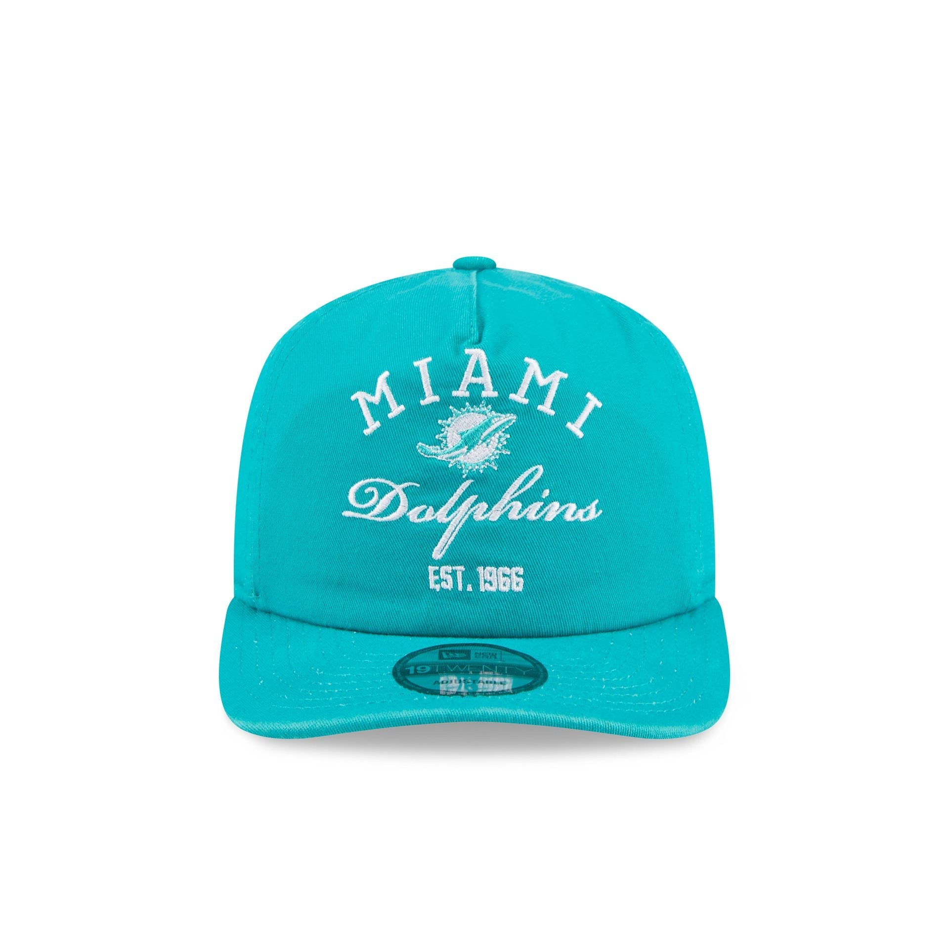 Miami Dolphins Arched Graphic 19TWENTY Snapback Hat