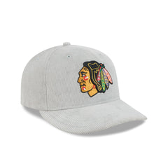 Chicago Blackhawks Light Gray Corduroy 59FIFTY Fitted Hat