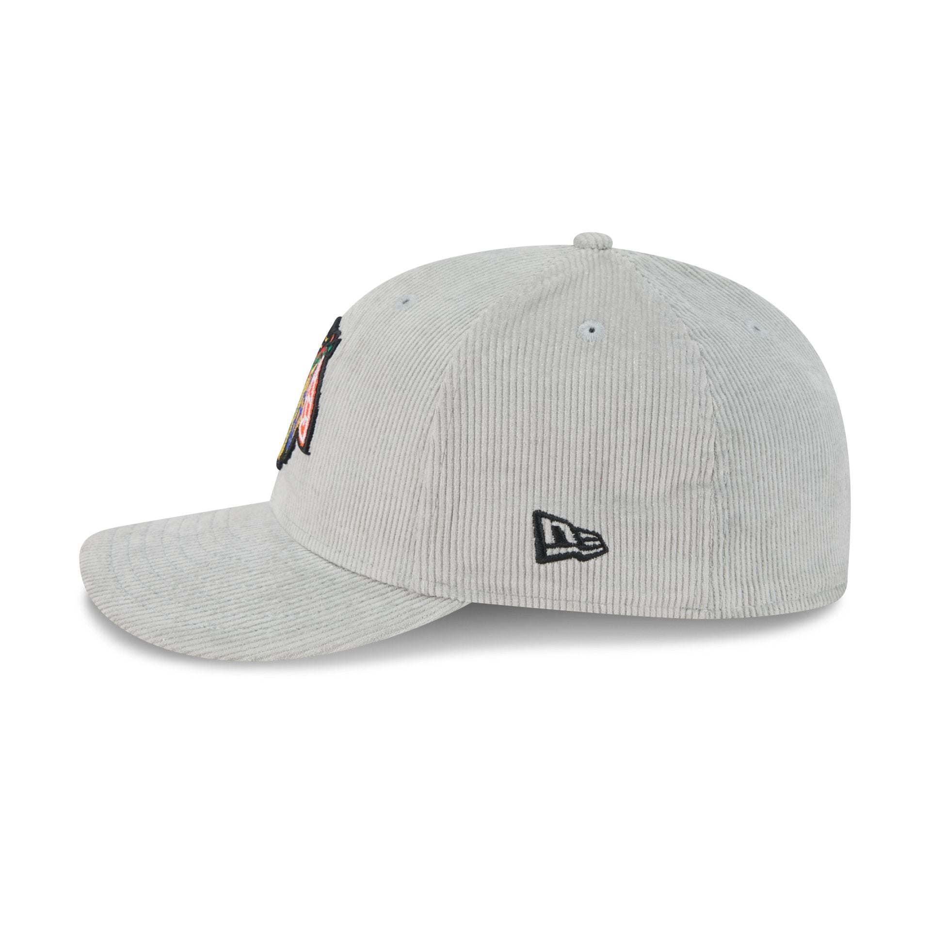 Chicago Blackhawks Light Gray Corduroy 59FIFTY Fitted Hat