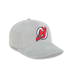 New Jersey Devils Light Gray Corduroy 59FIFTY Fitted Hat