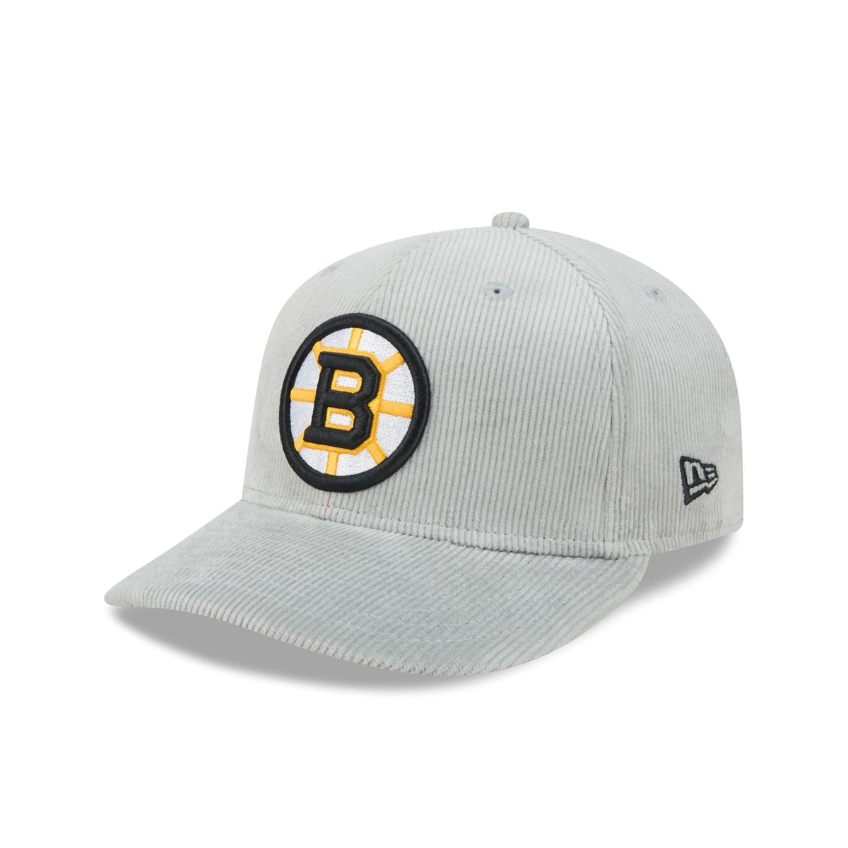 Boston Bruins Light Gray Corduroy 59FIFTY Fitted Hat