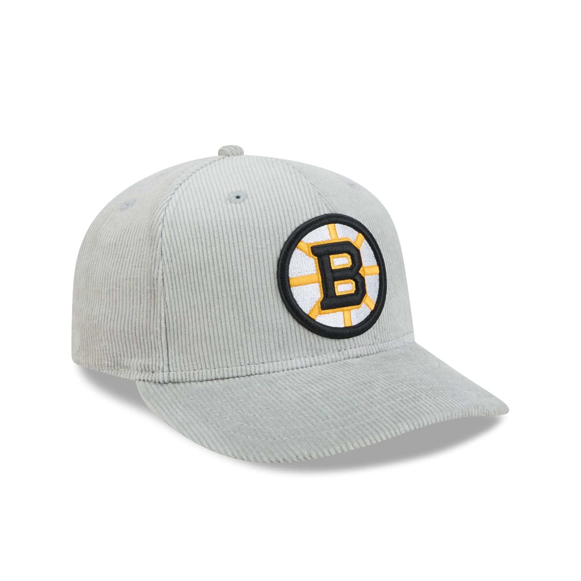 Boston Bruins Light Gray Corduroy 59FIFTY Fitted Hat