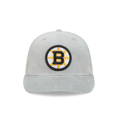 Boston Bruins Light Gray Corduroy 59FIFTY Fitted Hat