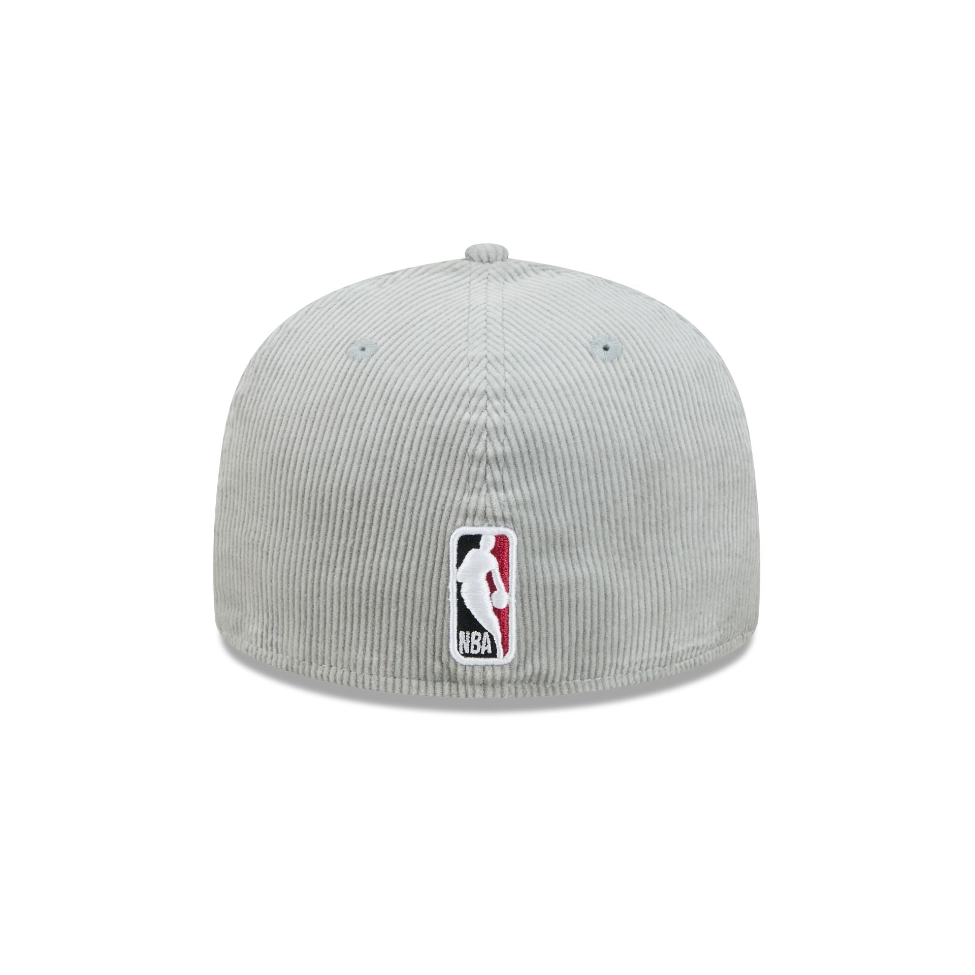 Miami Heat Light Gray Corduroy 59FIFTY Fitted Hat