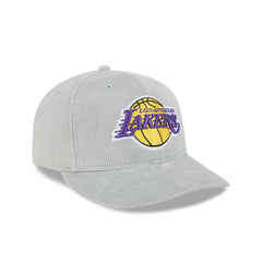 Los Angeles Lakers Light Gray Corduroy 59FIFTY Fitted Hat