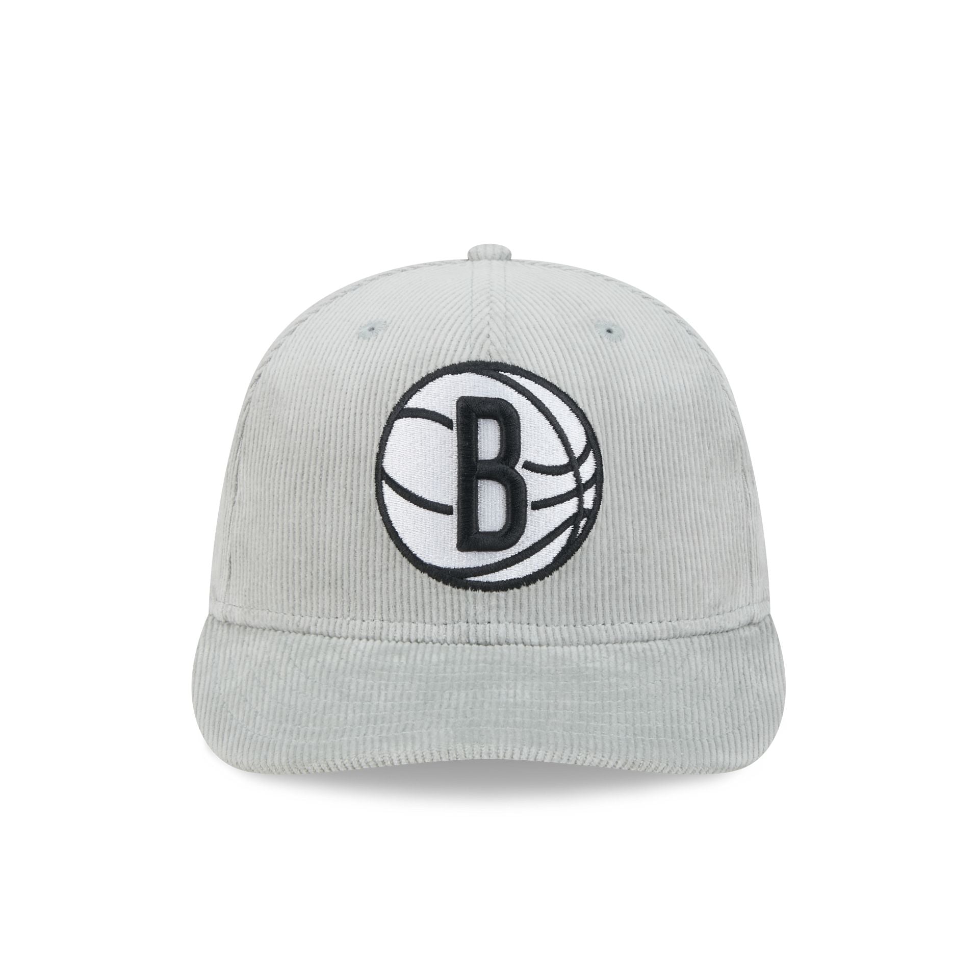 Brooklyn Nets Light Gray Corduroy 59FIFTY Fitted Hat