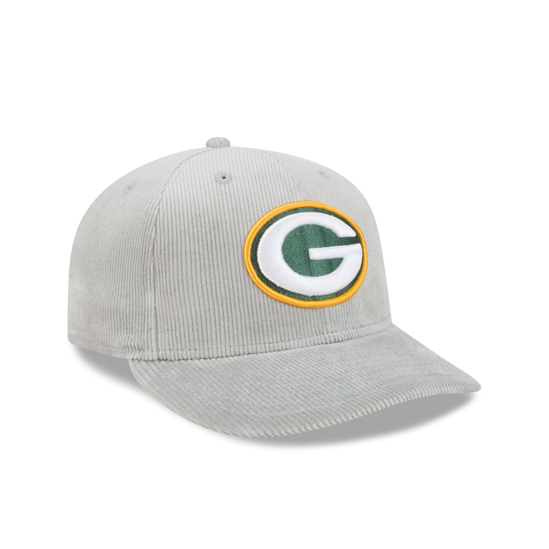 Green Bay Packers Light Gray Corduroy 59FIFTY Fitted Hat