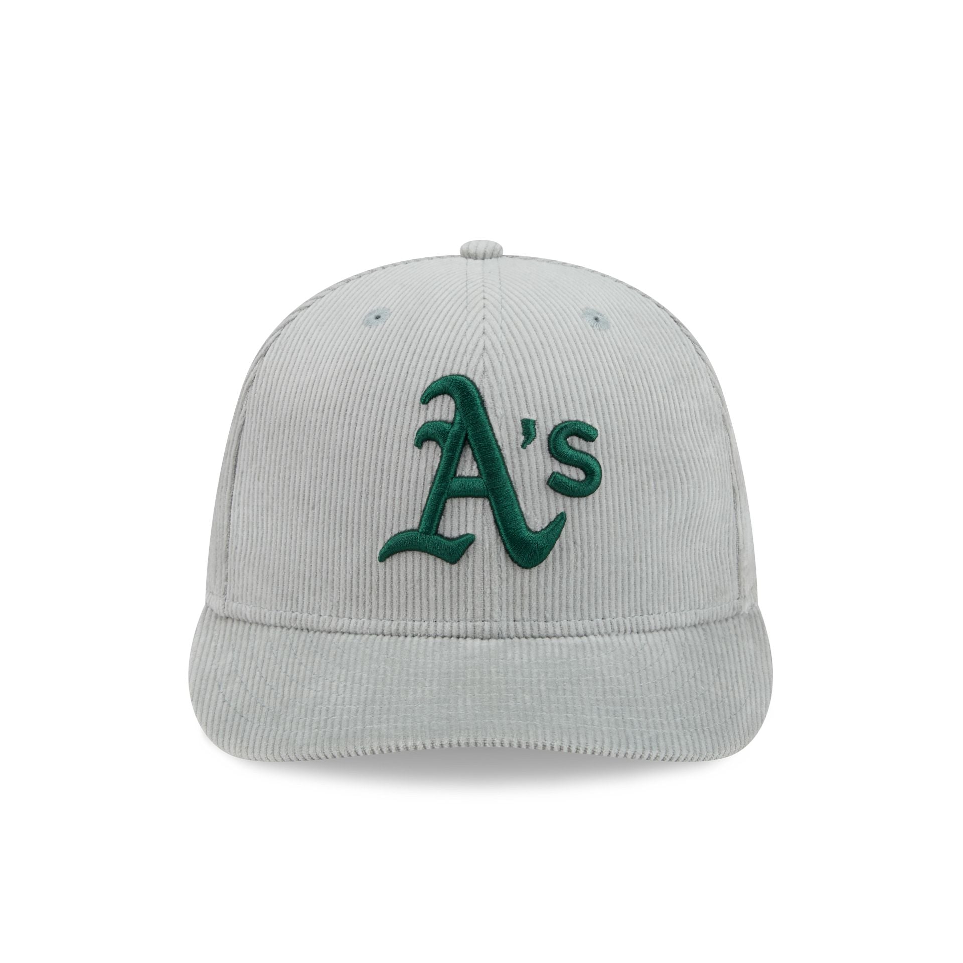 Athletics Light Gray Corduroy 59FIFTY Fitted Hat