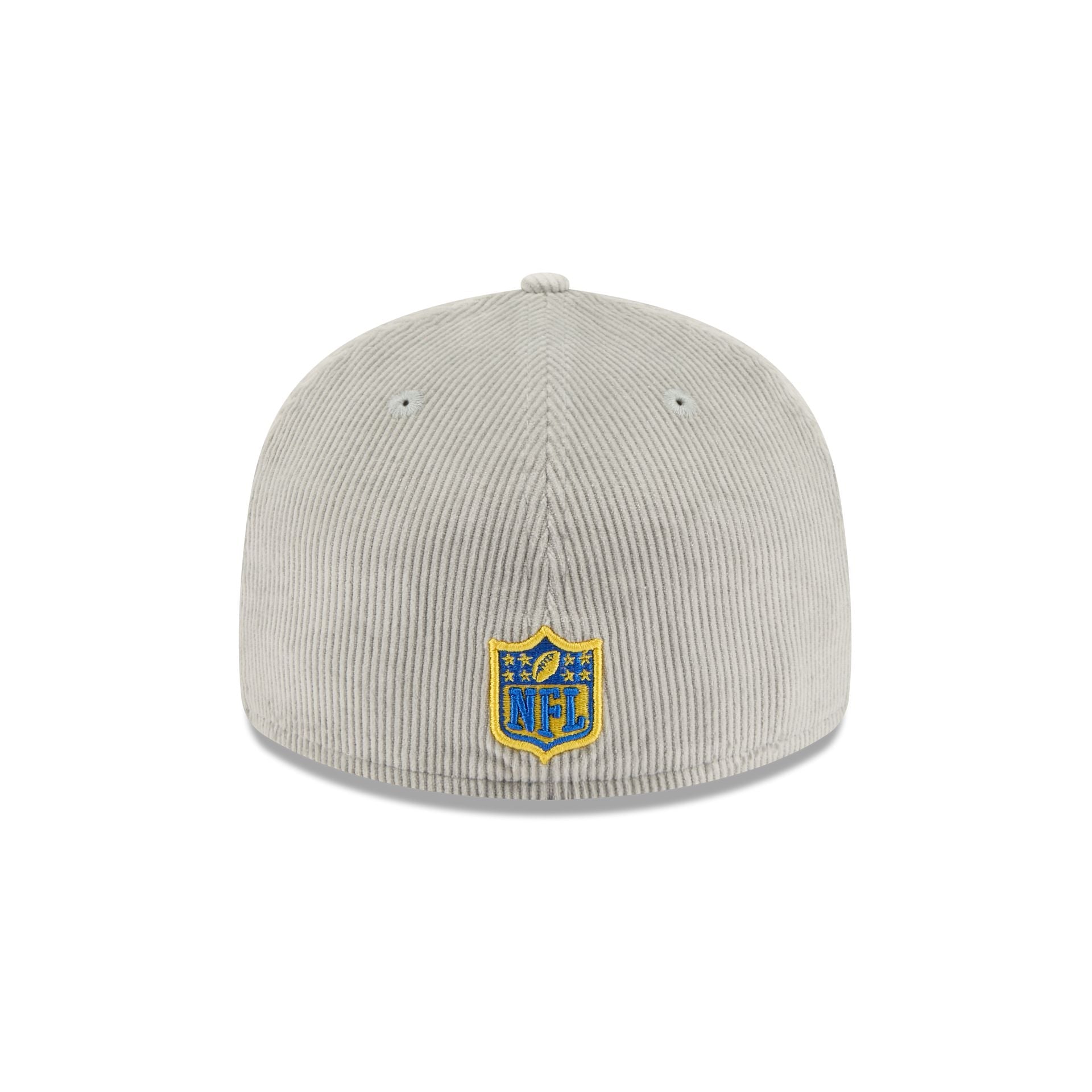 Los Angeles Rams Light Gray Corduroy 59FIFTY Fitted Hat