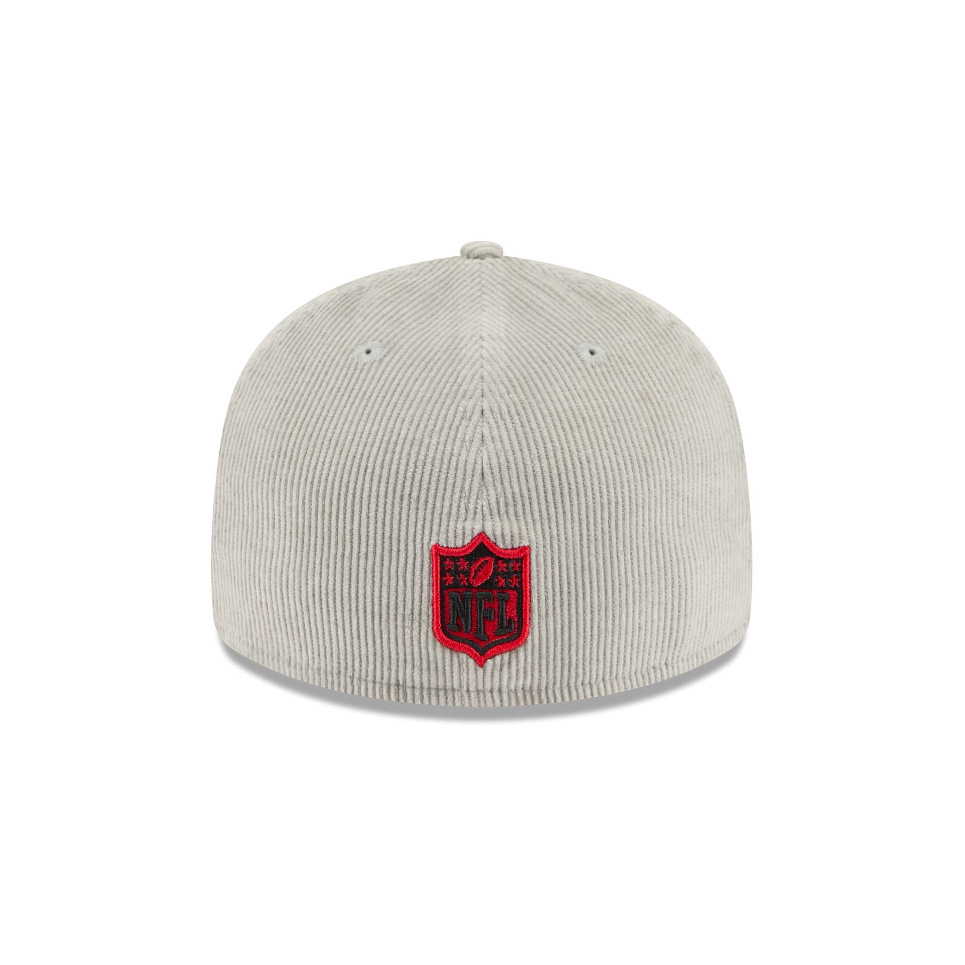Kansas City Chiefs Light Gray Corduroy 59FIFTY Fitted Hat