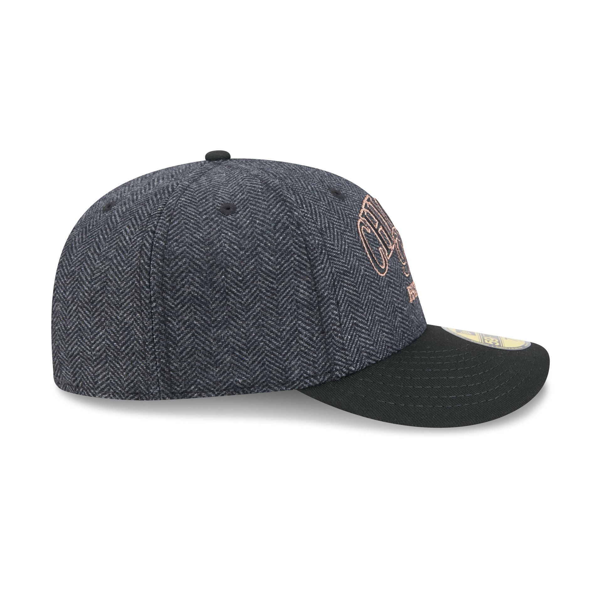 Chicago Bears Black Faux Wool 59FIFTY Fitted Hat