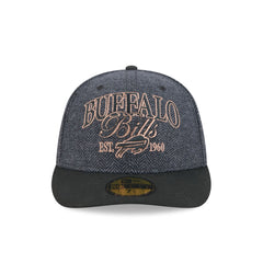 Buffalo Bills Black Faux Wool 59FIFTY Fitted Hat