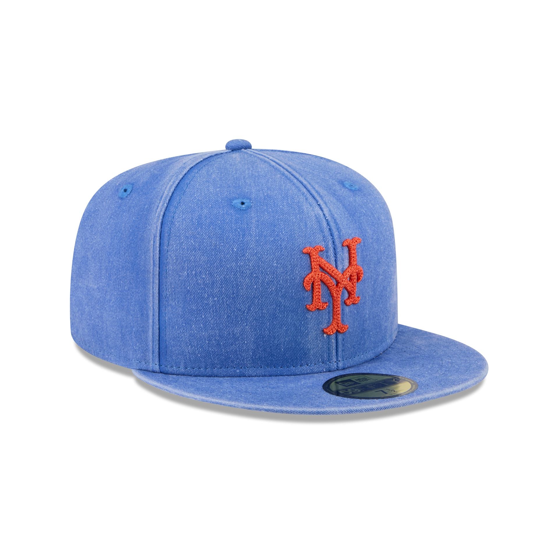 New York Mets Washed 59FIFTY Fitted Hat