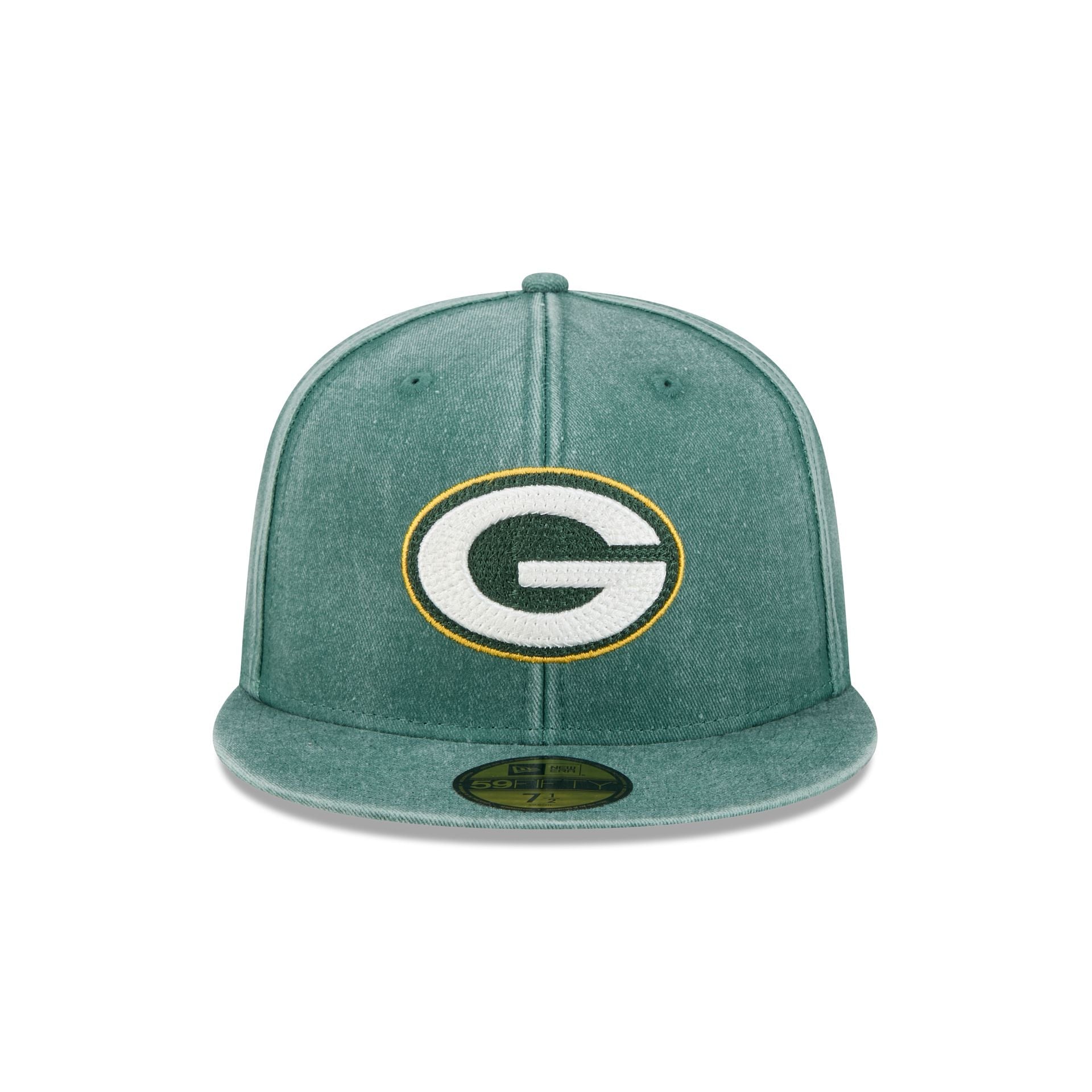 Green Bay Packers Washed 59FIFTY Fitted Hat