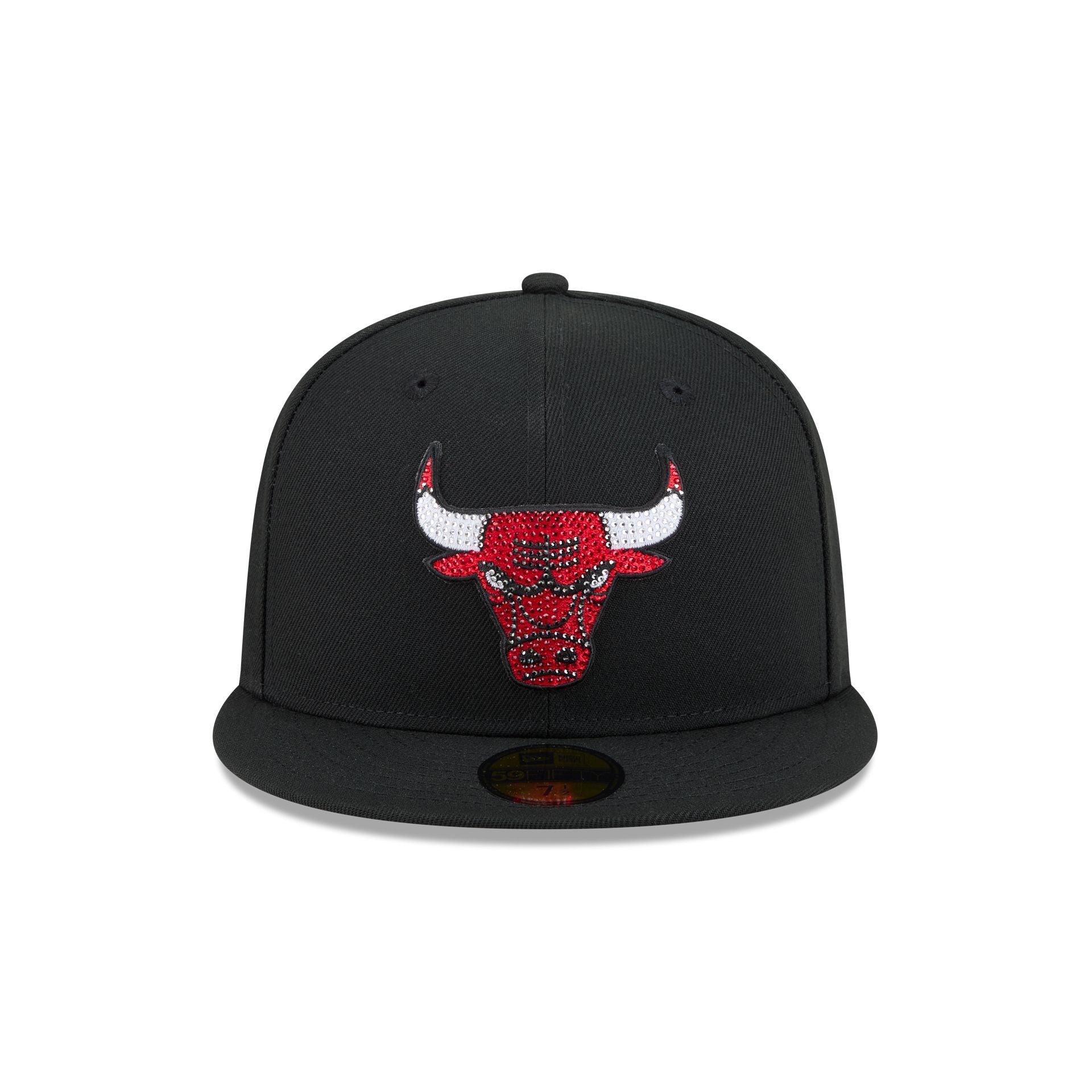 Chicago Bulls Rhinestone Badge 59FIFTY Fitted Hat