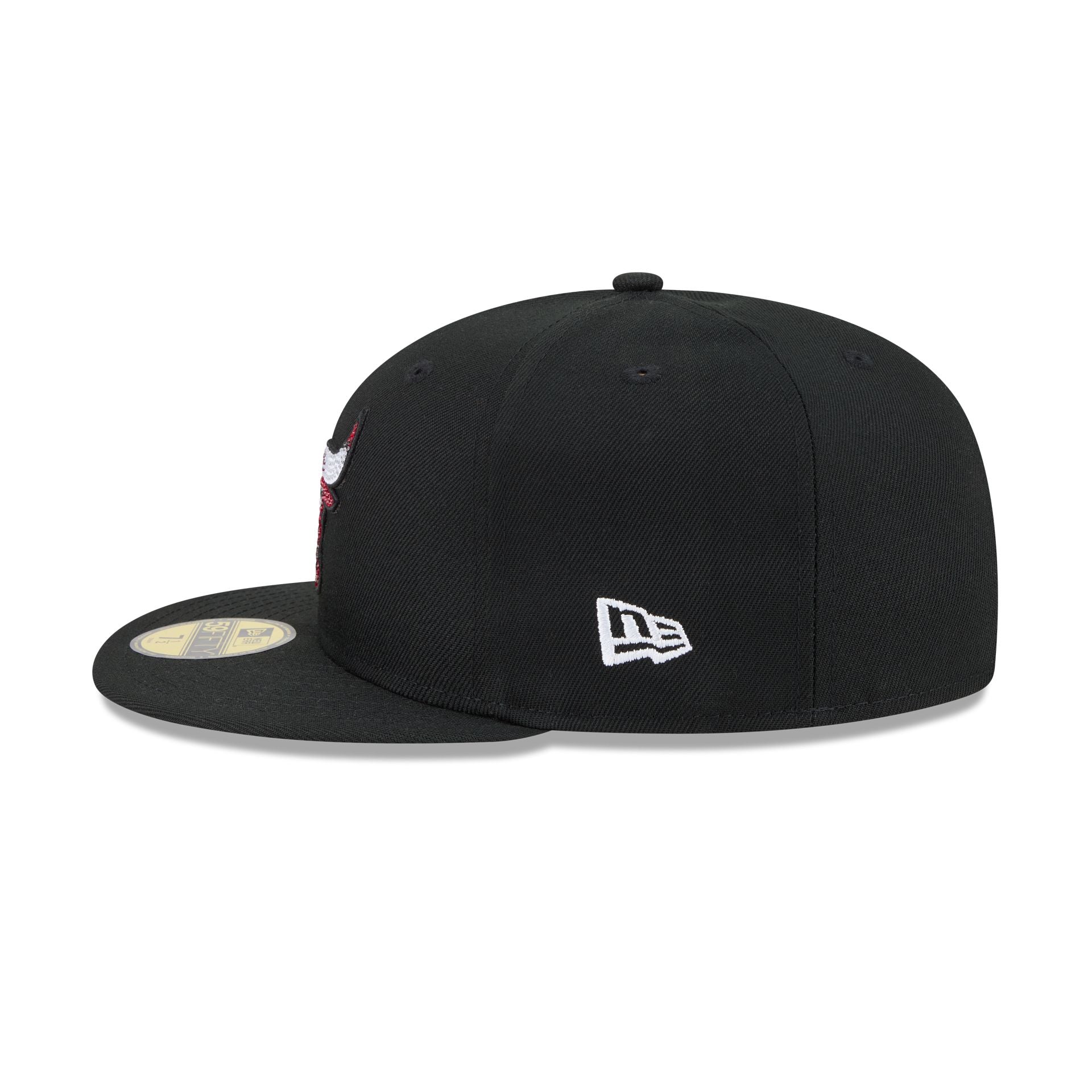 Chicago Bulls Rhinestone Badge 59FIFTY Fitted Hat