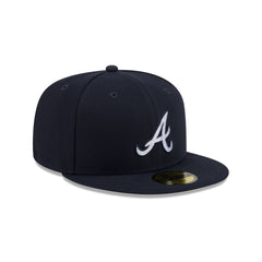 Atlanta Braves Rhinestone Badge 59FIFTY Fitted Hat