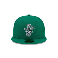 Boston Celtics Side Script 59FIFTY Fitted Hat