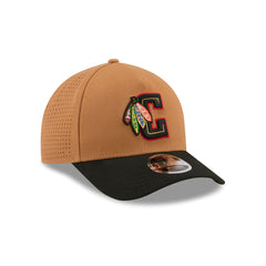 Chicago Blackhawks Deceptor Bronze 9FORTY M-Crown A-Frame Snapback Hat