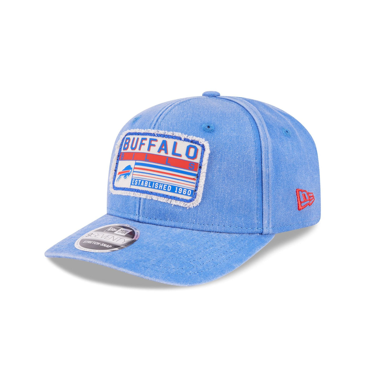 Buffalo Bills Faded Patch 9SEVENTY Stretch-Snap Hat