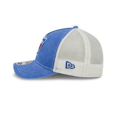 New York Rangers Frayed Logo 9FORTY M-Crown A-Frame Trucker Hat