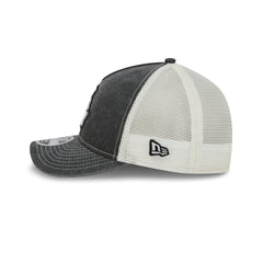 Chicago White Sox Frayed Logo 9FORTY M-Crown A-Frame Trucker Hat
