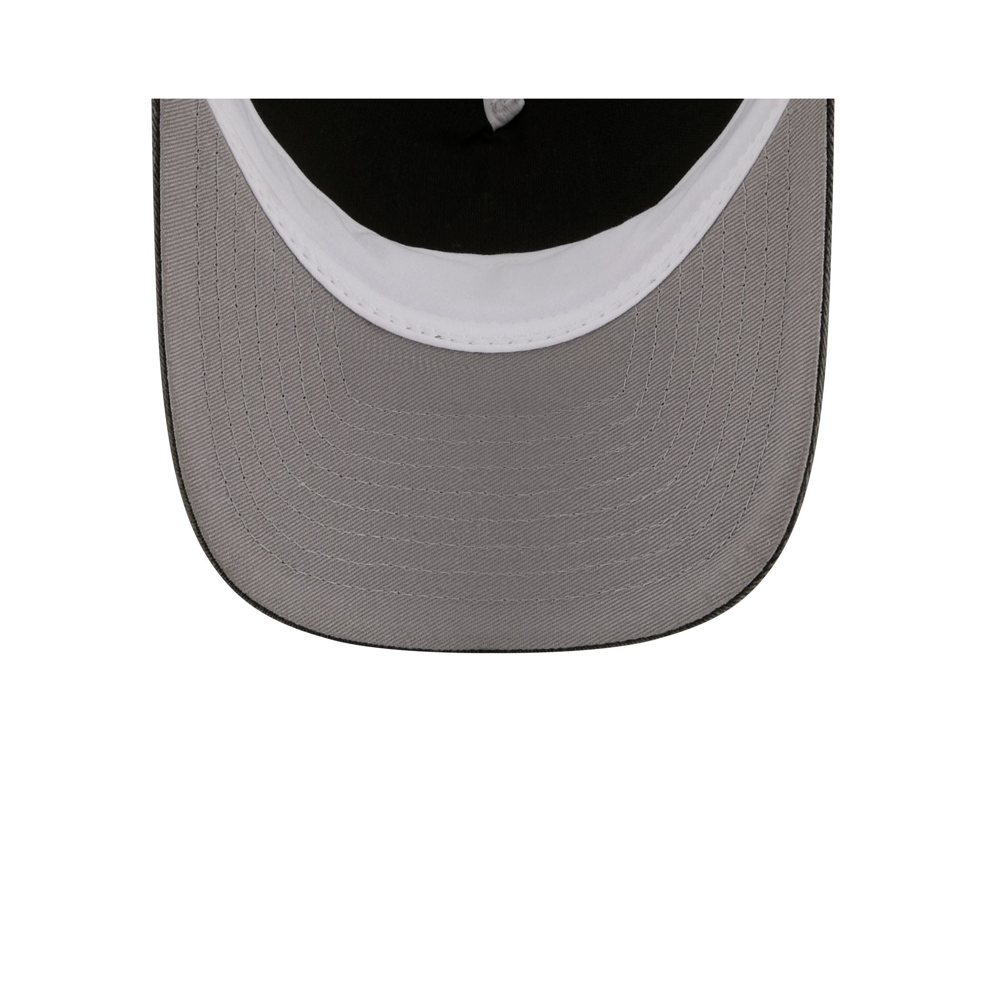 Las Vegas Raiders Frayed Logo 9FORTY M-Crown A-Frame Trucker Hat
