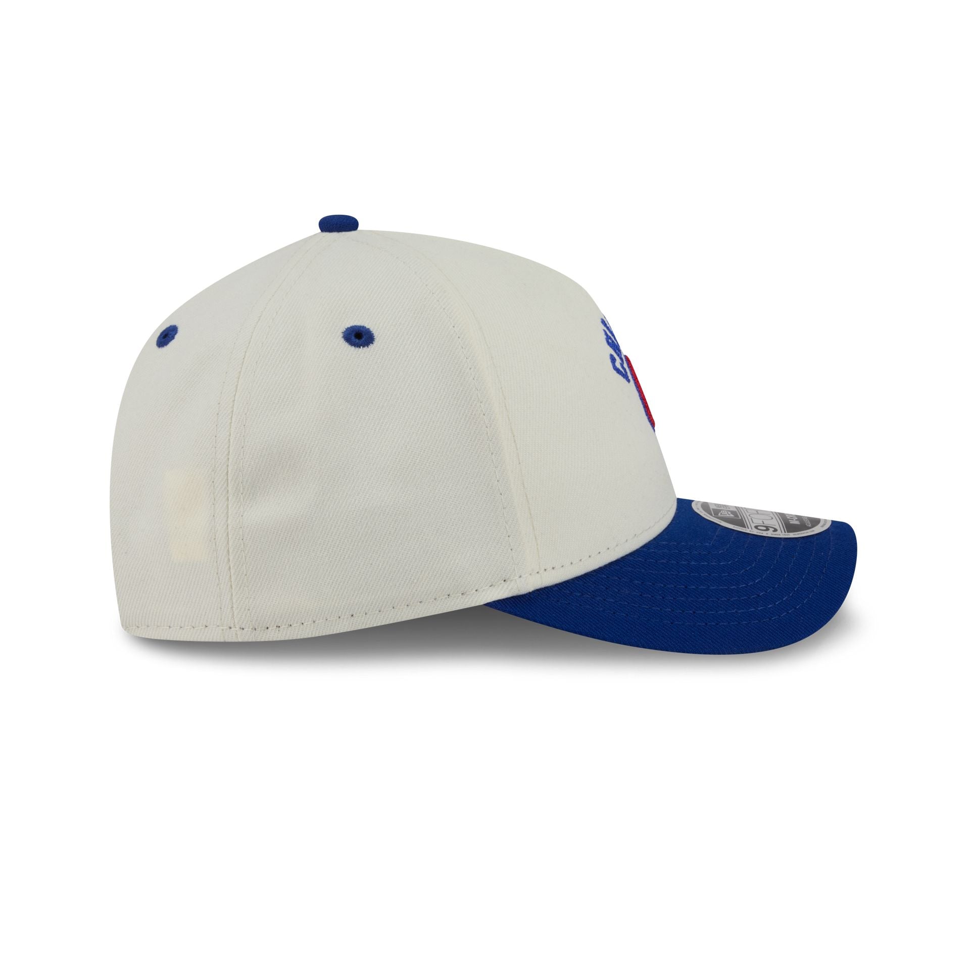 Chicago Cubs Arched Graphic Chrome White 9FORTY M-Crown A-Frame Snapback Hat