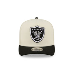 Las Vegas Raiders Statement Back Chrome White 9FIFTY A-Frame Snapback Hat