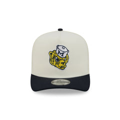 Michigan Wolverines Statement Back Chrome White 9FIFTY A-Frame Snapback Hat