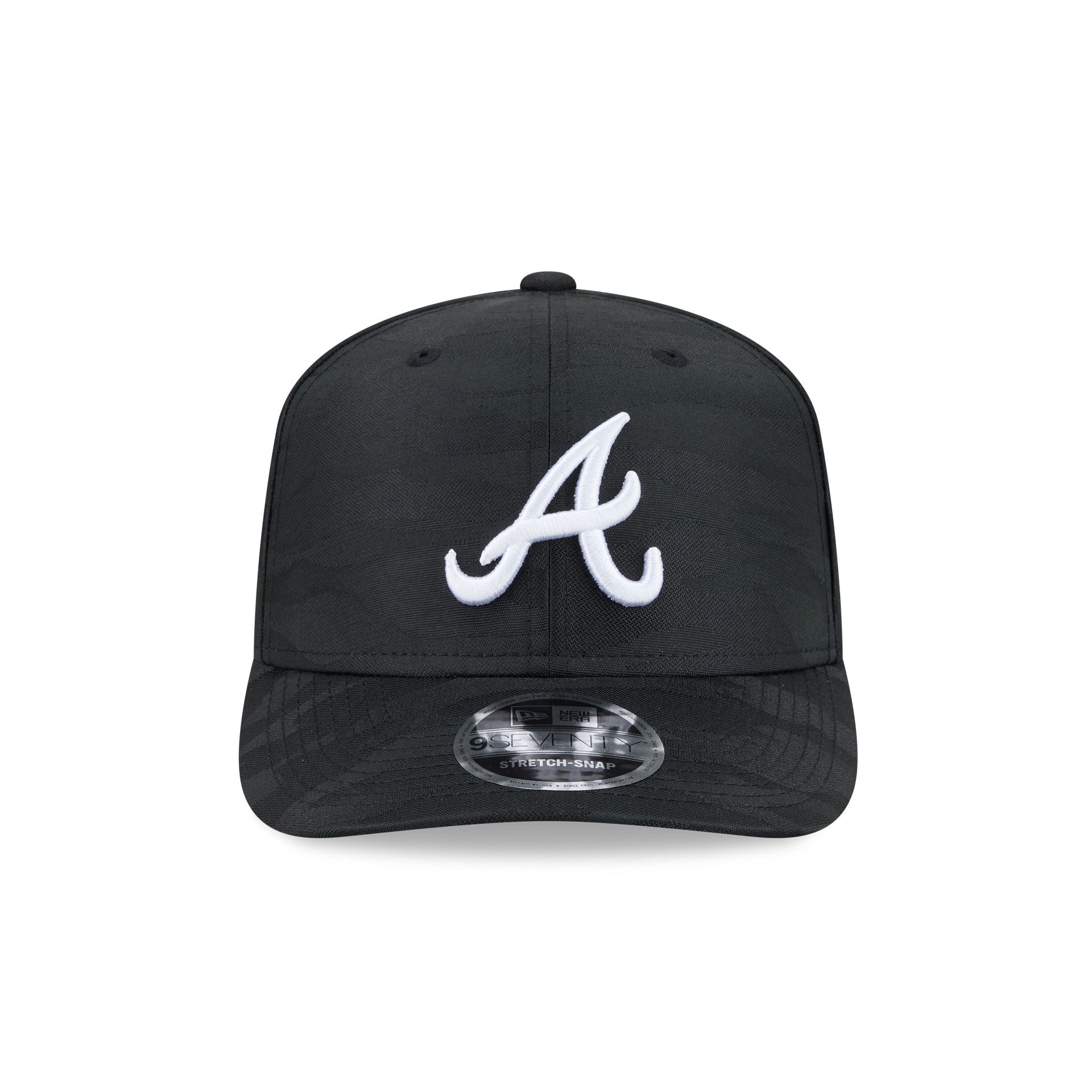 Atlanta Braves Black Camo Performance 9SEVENTY Stretch-Snap Hat