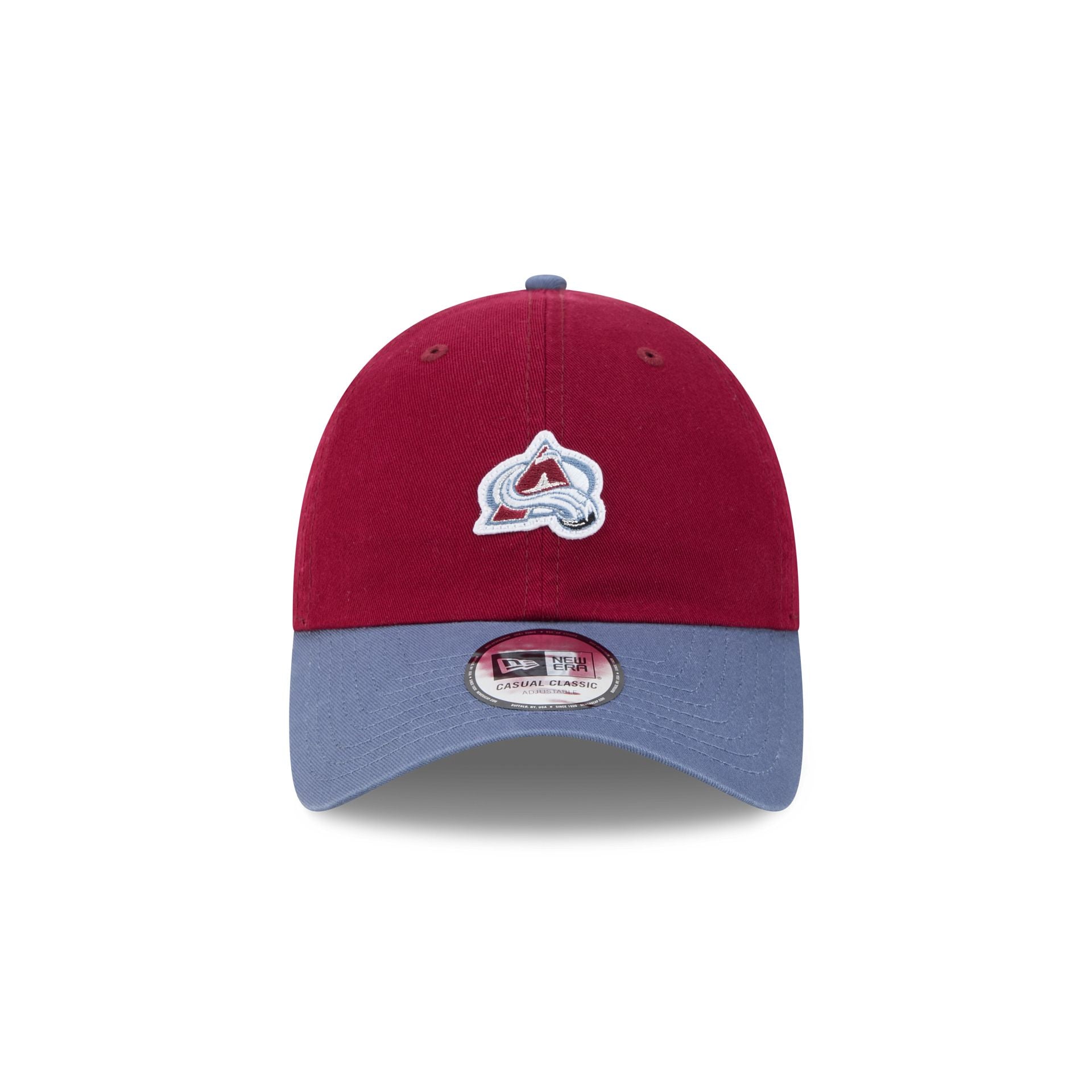 Colorado Avalanche Mini Logo Two Tone Casual Classic Adjustable Hat