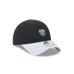 Las Vegas Raiders Mini Logo Two Tone Casual Classic Adjustable Hat