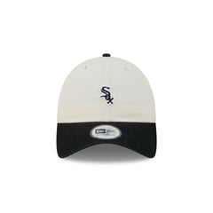 Chicago White Sox Mini Logo Chrome White Casual Classic Adjustable Hat