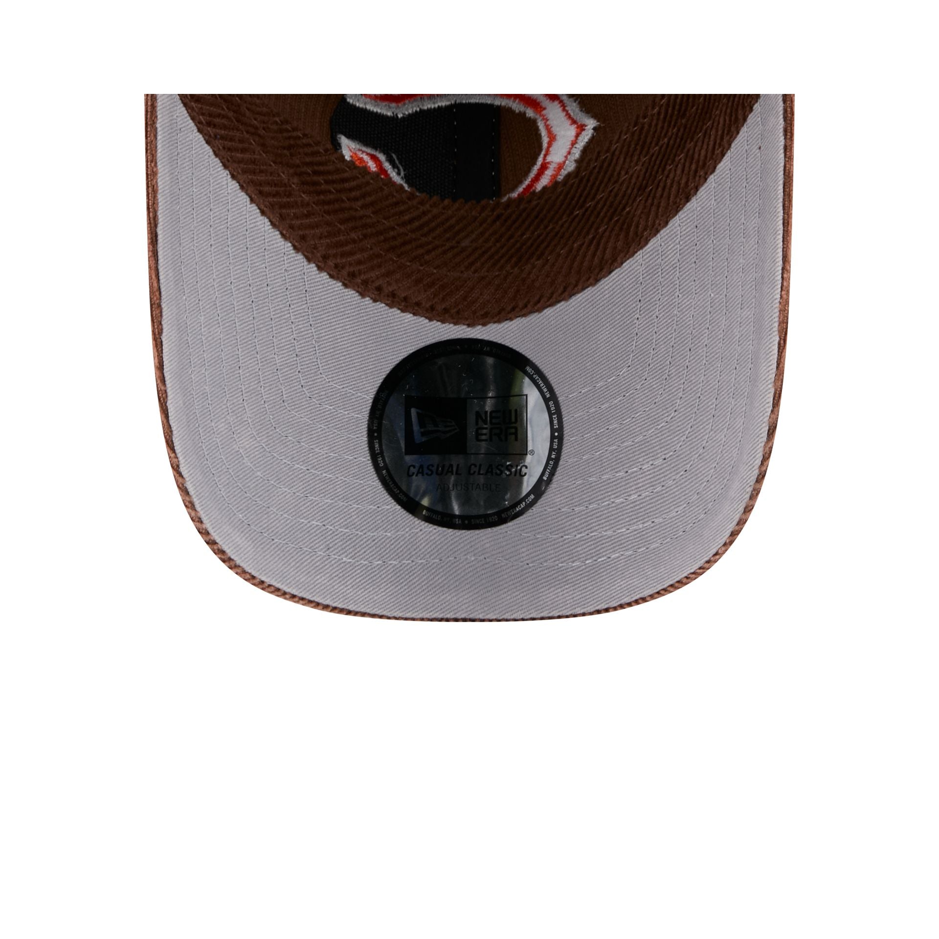 Chicago Bears Washed Brown Corduroy Casual Classic Adjustable Hat