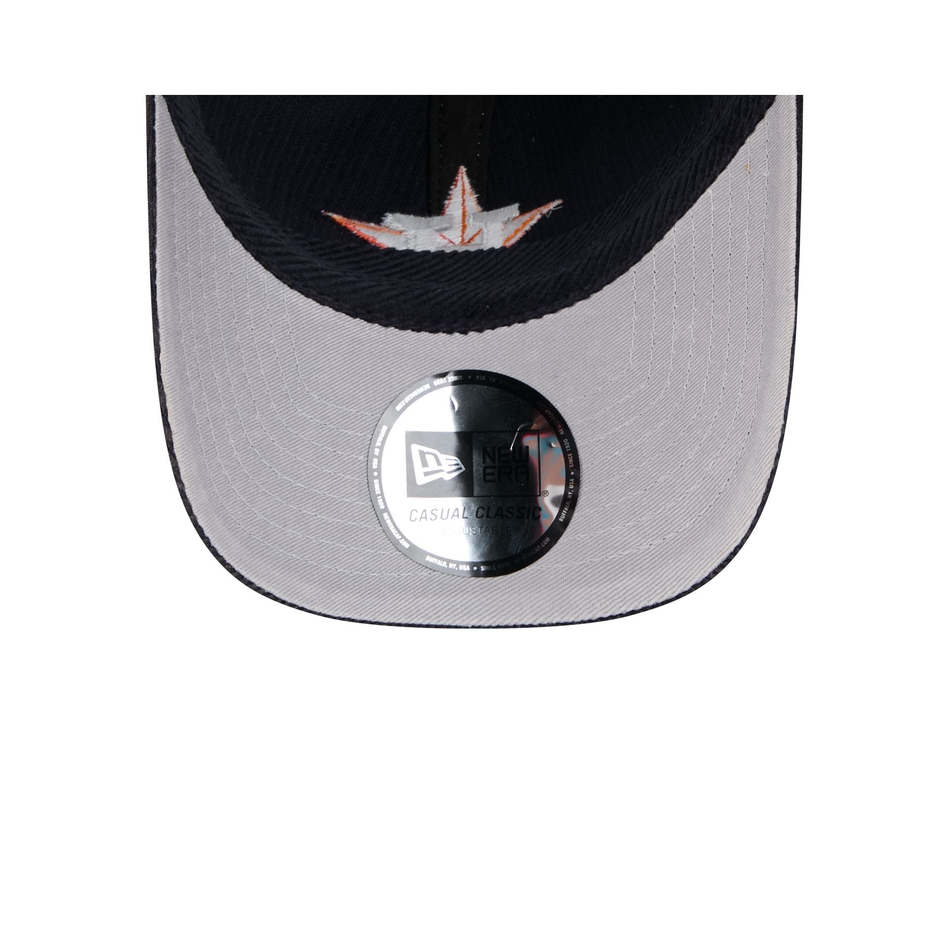 Houston Astros Washed Corduroy Casual Classic Adjustable Hat