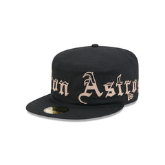 Houston Astros Gothic Lettering Pillbox Hat