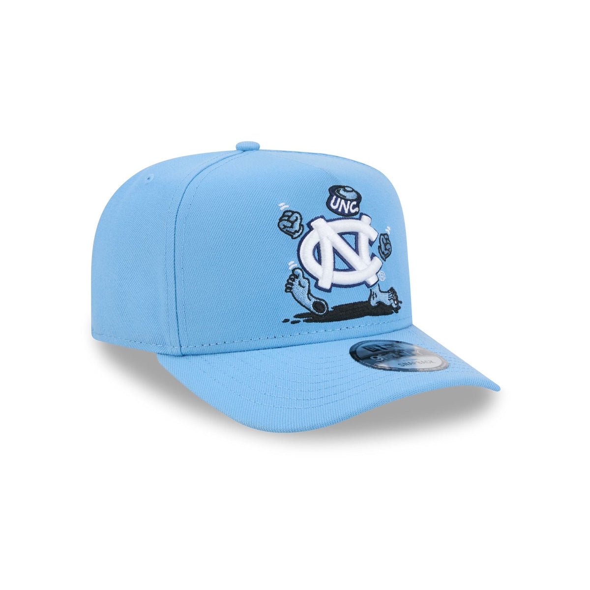 North Carolina Tar Heels Cartoon 9FIFTY A-Frame Snapback Hat