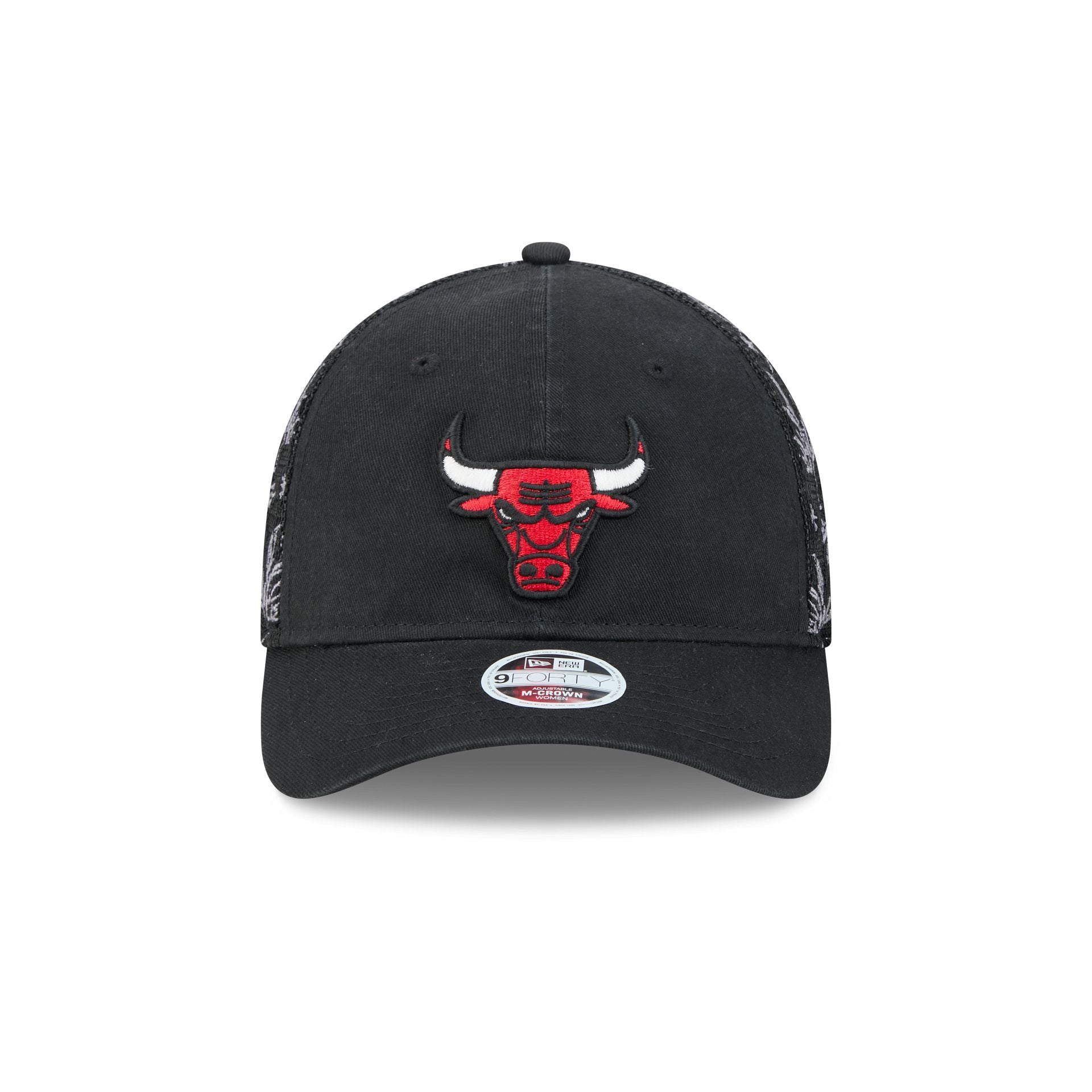 Chicago Bulls Floral Mesh Women's 9FORTY M-Crown Trucker Hat