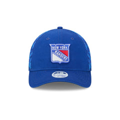 New York Rangers Floral Mesh Women's 9FORTY M-Crown Trucker Hat