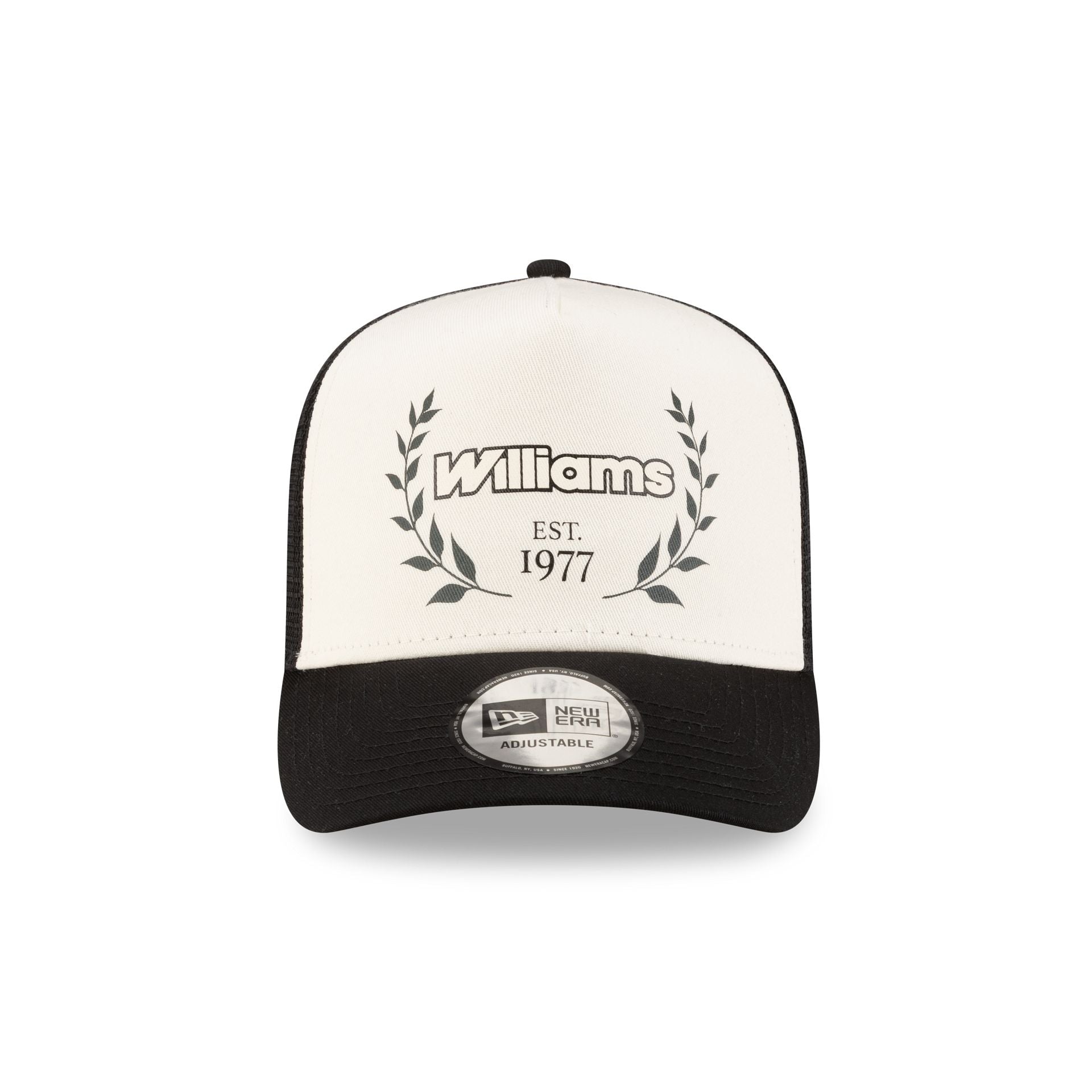 Atlassian Williams F1 Team Chrome Laurel 9FORTY A-Frame Trucker Hat