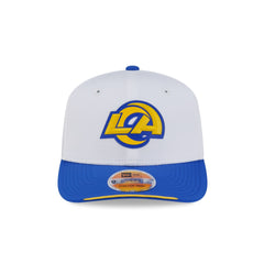 Los Angeles Rams 2026 Sideline White 9SEVENTY Stretch-Snap Hat