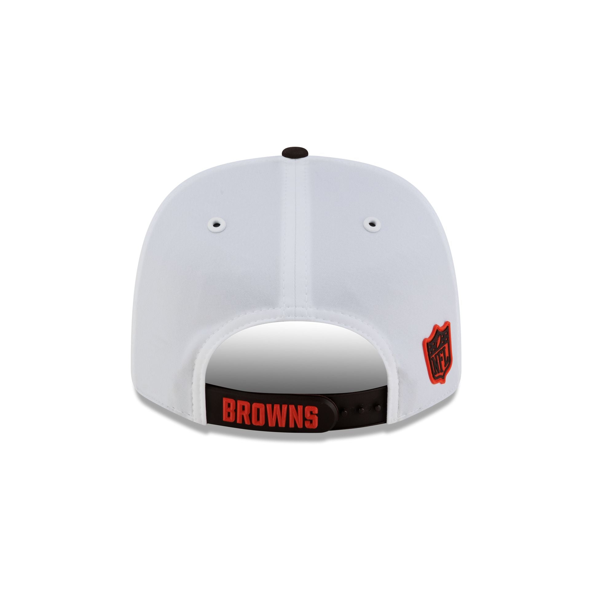 Cleveland Browns 2026 Sideline White 9SEVENTY Stretch-Snap Hat