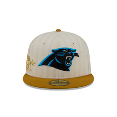 Carolina Panthers Chrome Herringbone 59FIFTY Fitted Hat