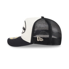 Boston Bruins Chrome 59FIFTY Fitted Trucker Hat