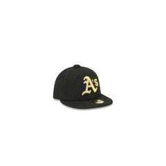 Athletics Gold Logo Mini 59FIFTY Fitted Hat