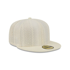 New Era Cap Chrome White Knit 59FIFTY Fitted Hat