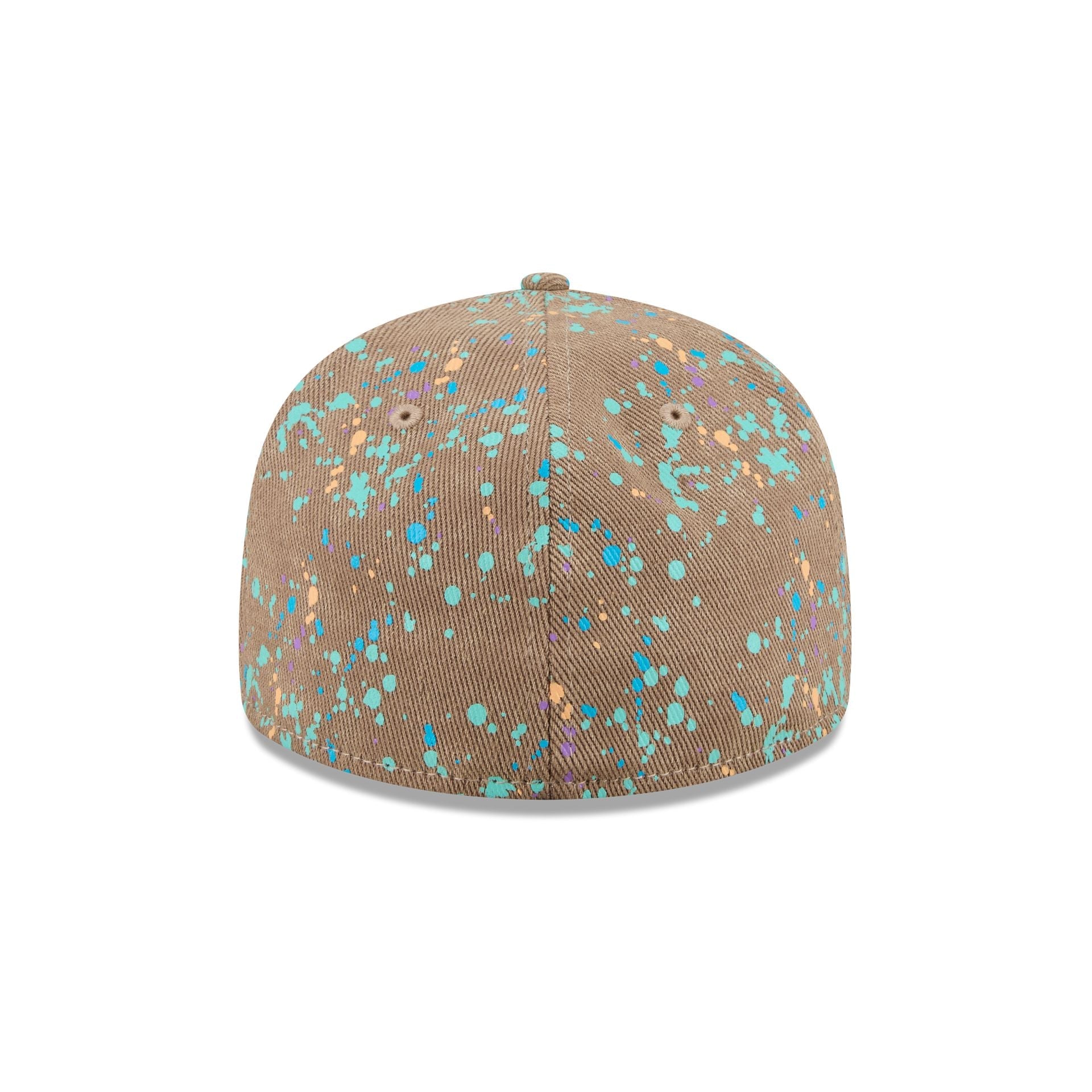 New Era Cap Denim Splash Retro Crown 59FIFTY Fitted Hat