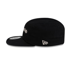 Hermanos Koumori Post Running High Script Black Camper Adjustable Hat
