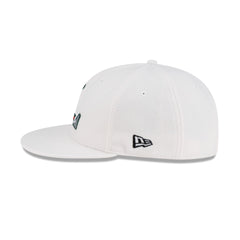 New Era Cap x Lacoste Patch White Retro Crown 9FIFTY Snapback Hat